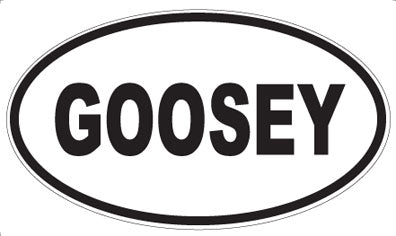 GOOSEY - Oval Magnet