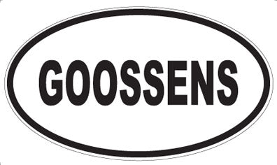 GOOSSENS - Oval Magnet