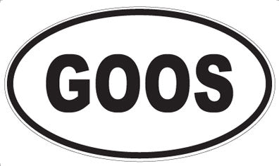 GOOS - Oval Magnet