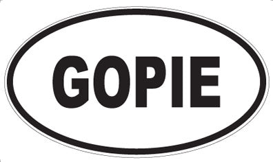 GOPIE - Oval Magnet
