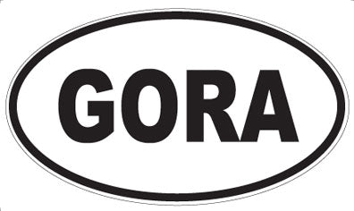 GORA - Oval Magnet