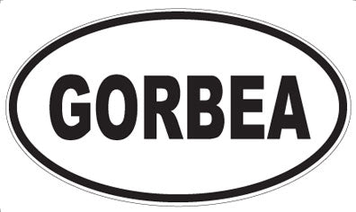 GORBEA - Oval Magnet