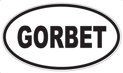GORBET - Oval Magnet