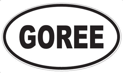 GOREE - Oval Magnet