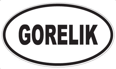 GORELIK - Oval Magnet
