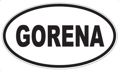 GORENA - Oval Magnet