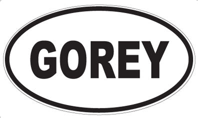 GOREY - Oval Magnet