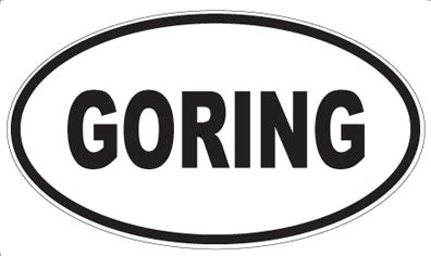 GORING - Oval Magnet