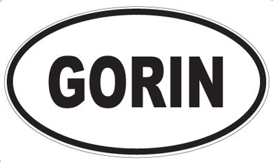 GORIN - Oval Magnet