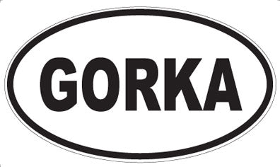 GORKA - Oval Magnet