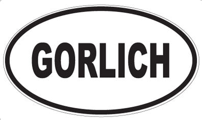 GORLICH - Oval Magnet