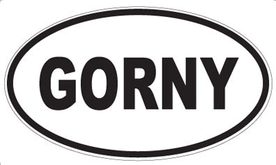 GORNY - Oval Magnet