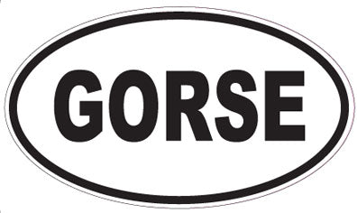 GORSE - Oval Magnet