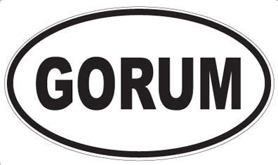 GORUM - Oval Magnet