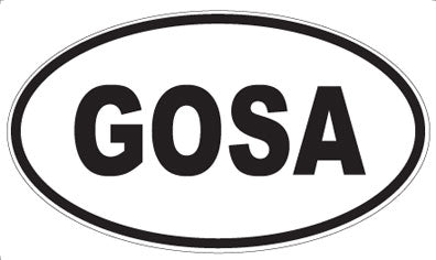GOSA - Oval Magnet