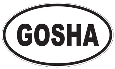 GOSHA - Oval Magnet