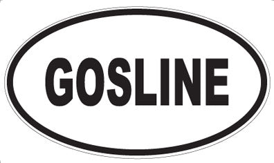 GOSLINE - Oval Magnet
