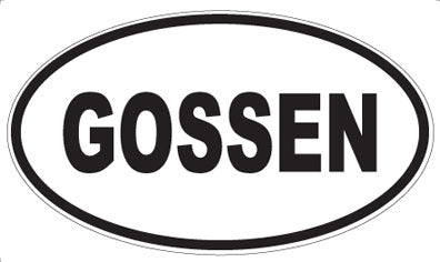 GOSSEN - Oval Magnet