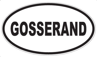 GOSSERAND - Oval Magnet