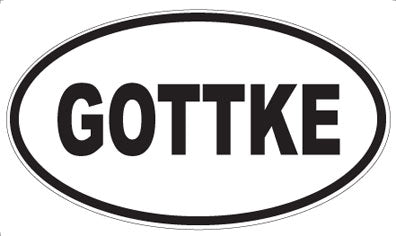 GOTTKE - Oval Magnet