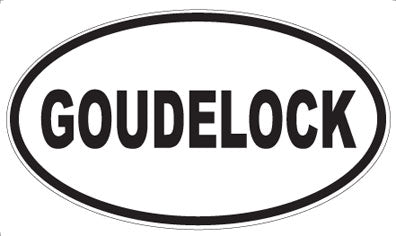 GOUDELOCK - Oval Magnet