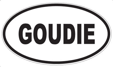 GOUDIE - Oval Magnet