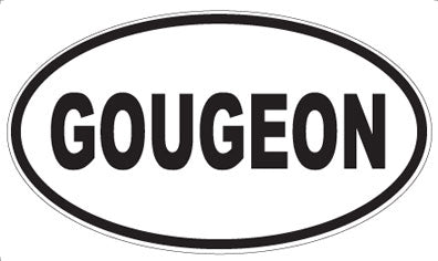GOUGEON - Oval Magnet