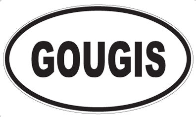 GOUGIS - Oval Magnet
