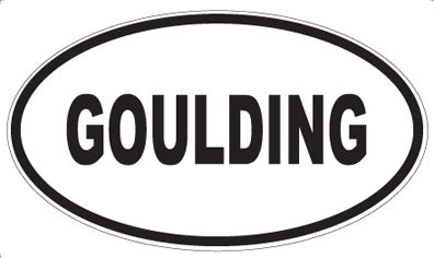 GOULDING - Oval Magnet
