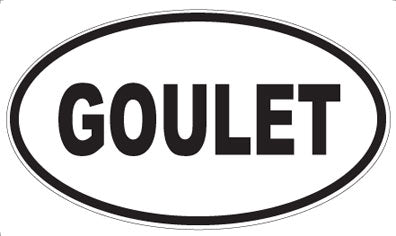 GOULET - Oval Magnet