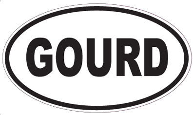 GOURD - Oval Sticker
