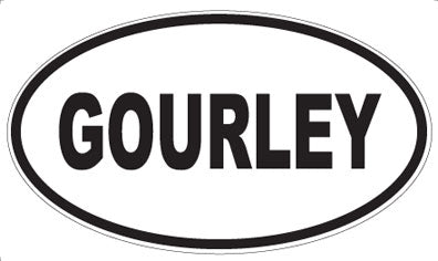 GOURLEY - Oval Magnet