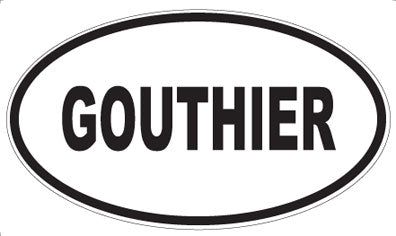 GOUTHIER - Oval Magnet