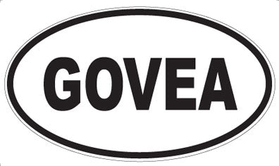GOVEA - Oval Magnet
