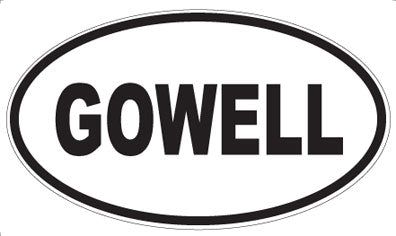 GOWELL - Oval Magnet