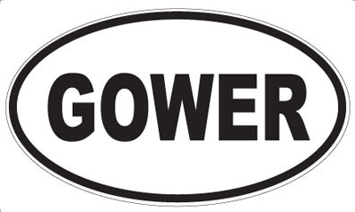 GOWER - Oval Magnet
