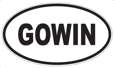 GOWIN - Oval Magnet
