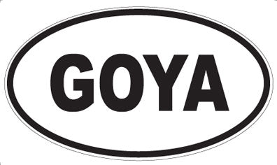 GOYA - Oval Magnet