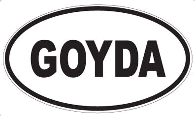 GOYDA - Oval Magnet