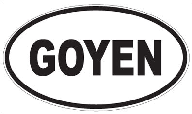 GOYEN - Oval Magnet