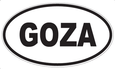 GOZA - Oval Magnet