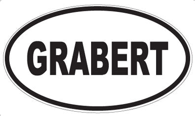 GRABERT - Oval Magnet