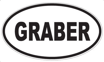 GRABER - Oval Magnet