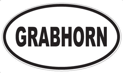GRABHORN - Oval Magnet