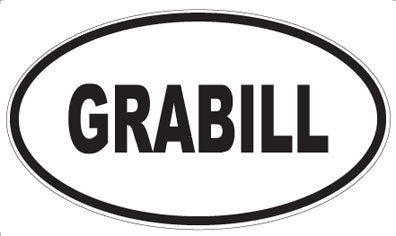 GRABILL - Oval Magnet