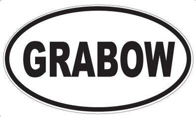 GRABOW - Oval Magnet