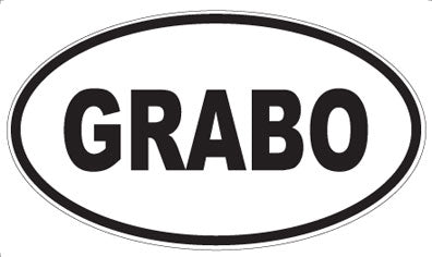 GRABO - Oval Magnet