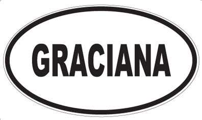 GRACIANA - Oval Magnet