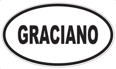 GRACIANO - Oval Magnet