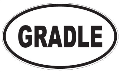 GRADLE - Oval Magnet